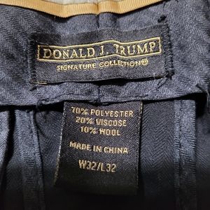 Donald Trump! W32/L32 Black Slacks